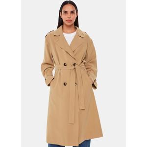 Whistles Neutral Riley Trench Coat